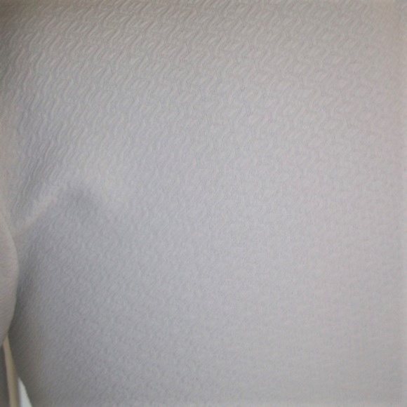 Off White Textured Knit Long Line Fitted Shift - Picture 4 of 4